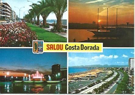POSTAL L01187: Vistas de Salou, Tarragona