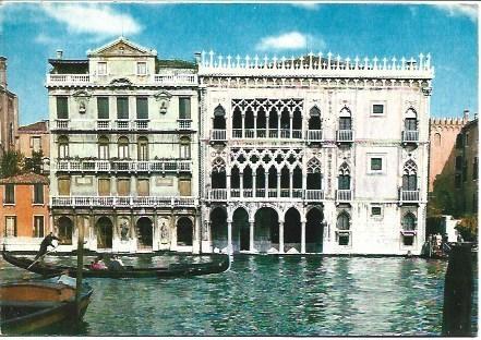 POSTAL L01457: Ca d'Oro en Venecia