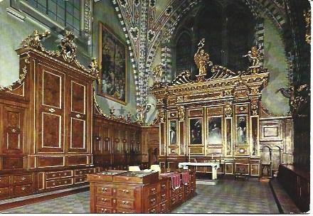 POSTAL L01458: Sacristia de Santa Maria Novella en Florencia