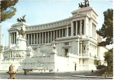 POSTAL L01464: Monumento a Vittorio Manuele II en Roma