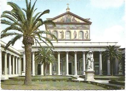 POSTAL L01474: Basilica San Paolo de Roma
