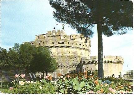 POSTAL L01455: Castillo de San Angelo en Roma