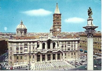 POSTAL L01438: Basilica de Santa Maria Maggiore en Roma