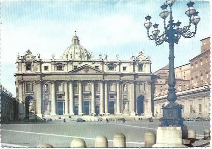 POSTAL L01477: Basilica de San Pedro en el Vaticano