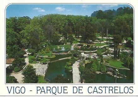 POSTAL L01478: Parque de Castrelos en Vigo