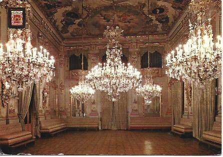POSTAL L01509: Salon de Baile del Casino de Murcia