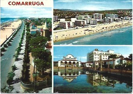 POSTAL L01530: Comarruga. Playa