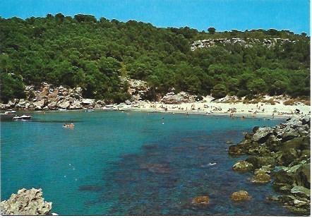 POSTAL L01484: Playa des Bot en Menorca