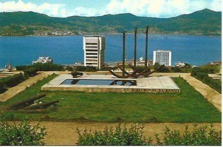POSTAL L01487: Monumento a los Galeones de Rande en Vigo