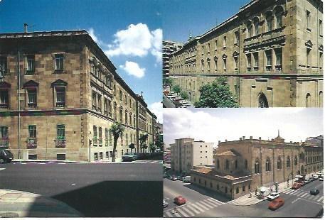 POSTAL L01488: Exterior del Colegio Maria Auxiliadora de Salamanca