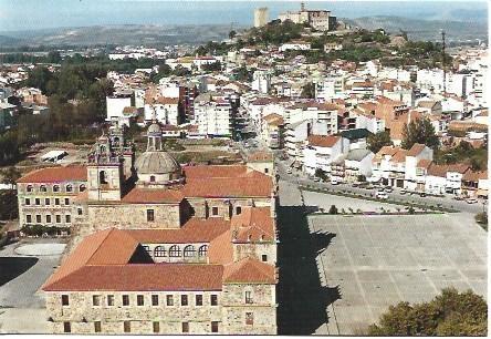 POSTAL L01505: Vista de Monforte de Lemos. Burgos