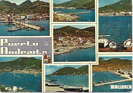 POSTAL L01497: Puerto de Andraitx en Mallorca