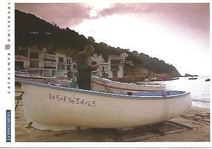 POSTAL L01428: Amanecer en Tamariu