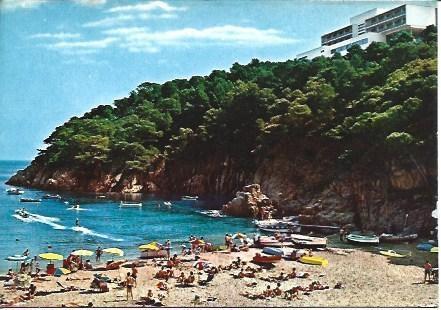 POSTAL L01358: Playa de Aiguablava, Girona