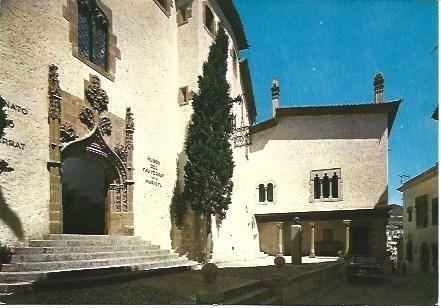 POSTAL L01365: Museo Cau Ferrat y Maricel de Sitges