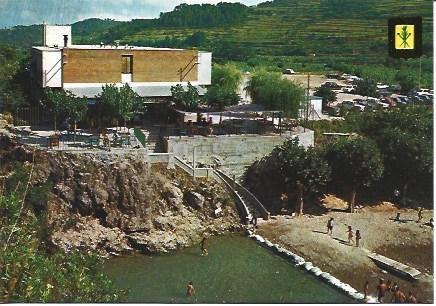 POSTAL L01367: Fuentes y grutas Les Deus en Sant Quinti de Mediona, Barcelona