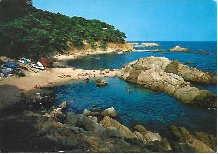 POSTAL L01371: Cala Estreta en la Costa Brava