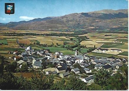 POSTAL L01341: Vista aerea de Alp, Girona