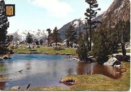 POSTAL L01375: Paisaje del Parque Aigues Tortes