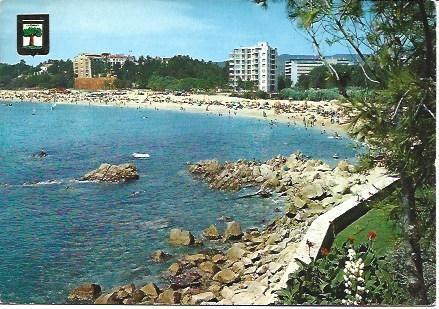 POSTAL L01410: Lloret de Mar. Playa de Fanals