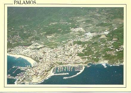POSTAL L01412: Vista aerea de Palamos, Girona