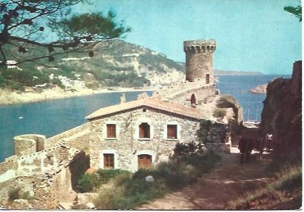 POSTAL L01416: Vista parcial de Tossa de Mar