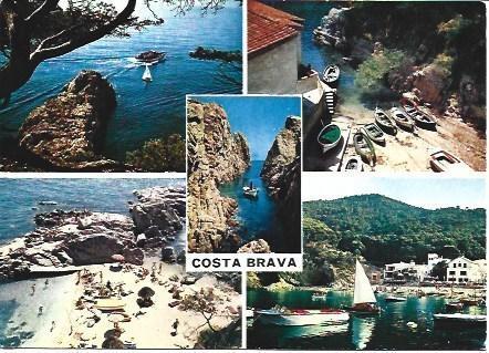 POSTAL L01419: Aspectos de la Costa Brava