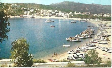 POSTAL L01424: Sant Feliu de Guixols. Vista general