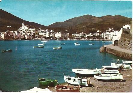 POSTAL L01387: Playa de Cadaques, Girona