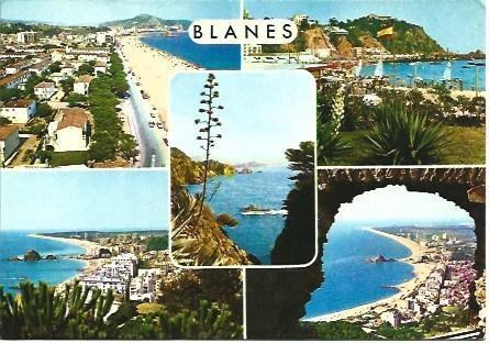 POSTAL L01394: Aspectos de Blanes, Girona