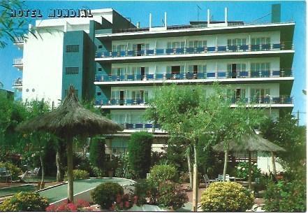 POSTAL L01395: Hotel Mundial en Lloret de Mar, Girona