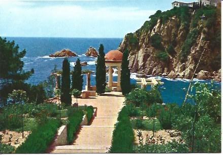 POSTAL L01396: Vista desde el Jardin Botanico de Blanes