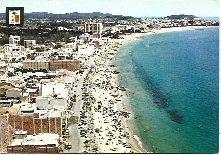 POSTAL L01397: Vista aerea de Sant Antoni de Calonge, Girona