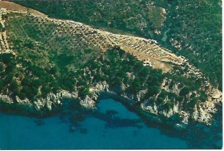 POSTAL L01388: Camping Cala Llevador en la Costa Brava