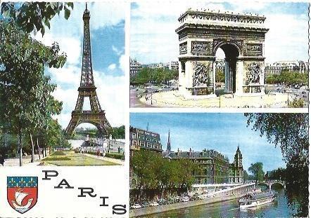 POSTAL L00833: Panoramicas de Paris