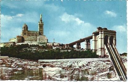 POSTAL L00839: Vista de Marsella, Francia