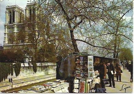 POSTAL L00830: Paradas de libreros en Paris