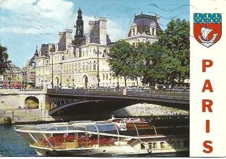 POSTAL L00829: Ayuntamiento de Paris