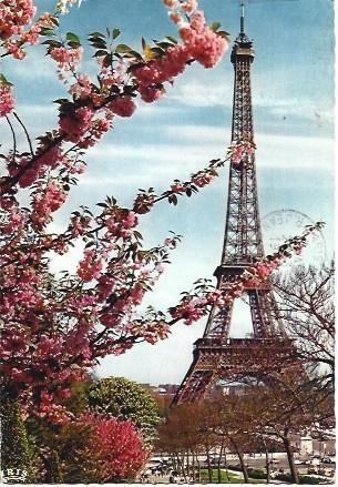 POSTAL L00812: La Tour Eiffel de Paris