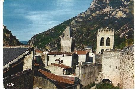 POSTAL L00855: Vista de Vilafranca de Conflent, Francia