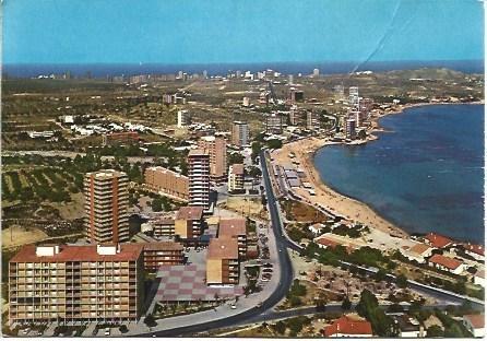 POSTAL L00821: Playa Albufera de Alicante