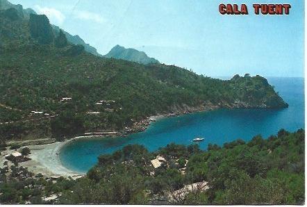 POSTAL L00818: Cala Tuent en Mallorca