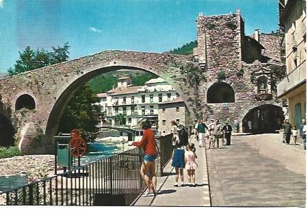 POSTAL L00885: Puente Romano de Camprodon