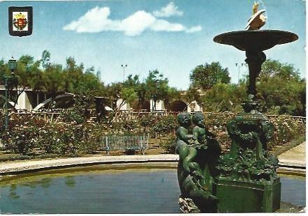POSTAL L00888: Rosaleda de Valladolid