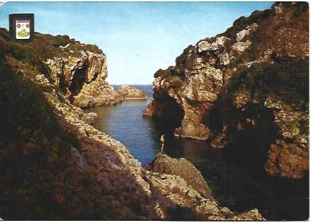 POSTAL L00900: Cala Rafalet en Menorca