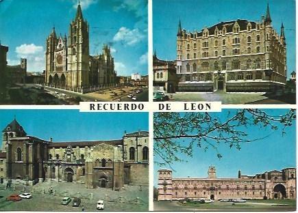POSTAL L00903: Recuerdo de Leon