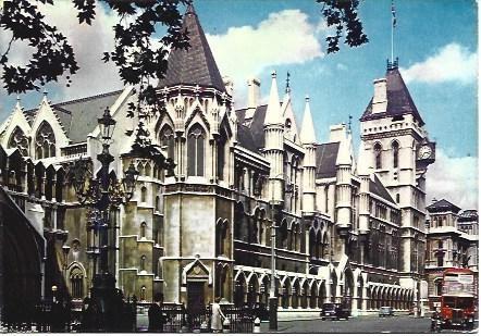 POSTAL L00860: Royal Courts of Justice en Londres