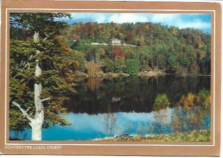 POSTAL L00861: Ochtertyre Loch en Crieff