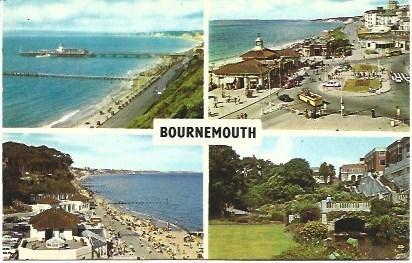 POSTAL L00864: Vistas de Bournemouth