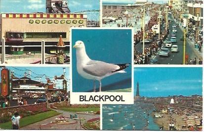 POSTAL L00873: Vistas de Blakpool